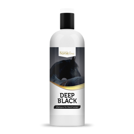 Deep Black - szampon do koni karych i ciemnych HorseLinePRO 500 ml