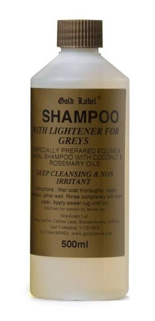 Shampoo For Greys Gold Label szampon dla siwych koni