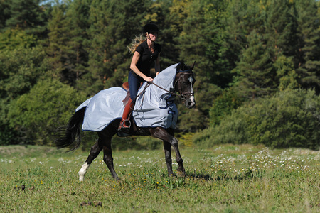 Derka siatkowa treningowa BUCAS Buzz-Off Riding