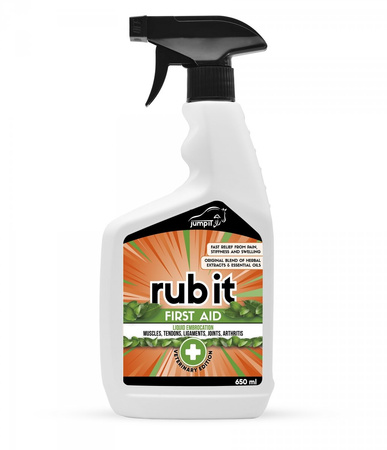 Przeciwbólowa wcierka regenerująca JUMP IT Rub It, 650ml 