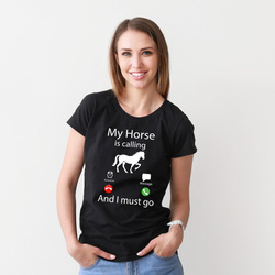 Koszulka T-shirt York Horses Calling