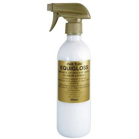 Equigloss Spray Gold Label płyn nabłyszczający