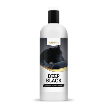 Deep Black - szampon do koni karych i ciemnych HorseLinePRO 500 ml