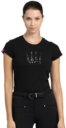 Koszulka SPOOKS Crown Sequin / czarna
