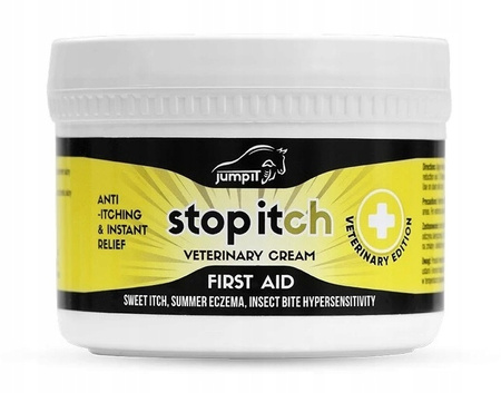 Krem znoszący objawy alergii skórnych; na lipcówkę JUMP IT Stop Itch, 250g