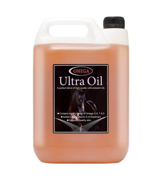 Omega Equine Ultra Oil - kwasy omega płynące z połączenia 5 olejów 5L