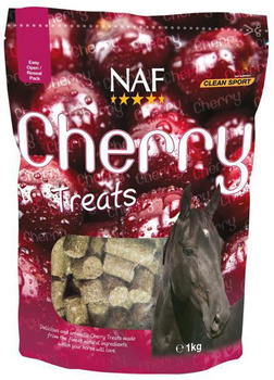 NAF Cherry Treats smakołyki dla koni o smaku wiśniowym 1kg