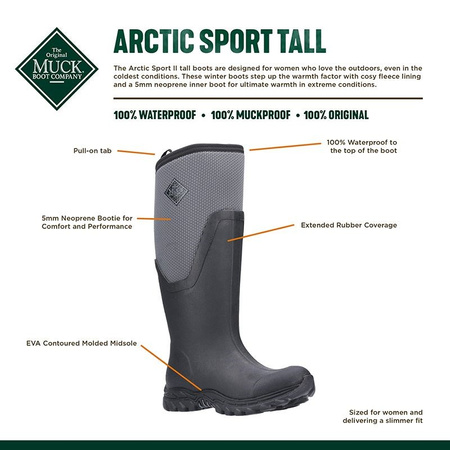 Arctic Sport II Tall,  36, olive-red-brown