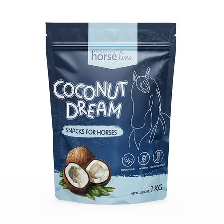 Coconut Dream - naturalne smaczki HorseLinePRO 1kg