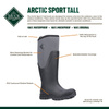 Arctic Sport II Tall,  37, olive-red-brown