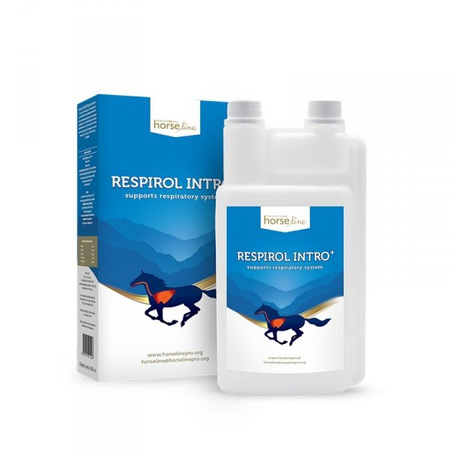 Respirol Intro+ - syrop na kaszel, pomocny w RAO i astmie HorseLinePRO 1000ml