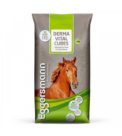 Eggersmann Derma Vital Cubes Pasza- dla koni z problemami skórnymi 25 kg