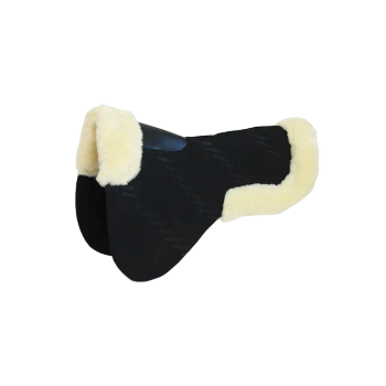 Podkładka pod siodło KENTUCKY Impact Equalizer Sheepskin / czarna