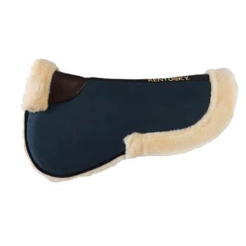 Podkładka pod siodło KENTUCKY Sheepskin Absorb / granatowa