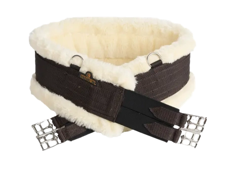 Popręg KENTUCKY Sheepskin / brązowy