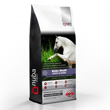 Nuba Hoof &amp; Shine Chaff - sieczka wspomagająca zdrowy wzrost kopyt i skóry - 15kg