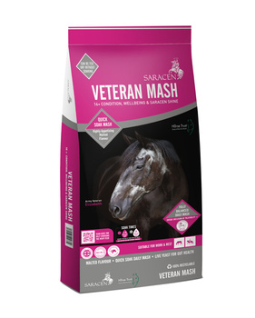 Mesz SARACEN Veteran Mash 20kg - mesz dla koni starszych