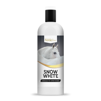 Snow White - szampon dla koni siwych HorseLinePRO 500 ml