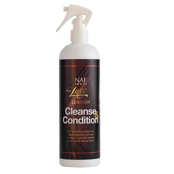 NAF Sheer Luxe Leather Cleanse & Condition 500ml