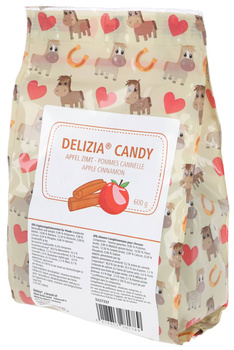 Smakołyki dla konia Delizia Candy, jabłko/cynamon, 600 g, Kerbl