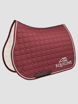 Czaprak EQUILINE Octagon Outline / bordowy